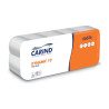 Carta igienica in pura cellulosa Carind Prime 10 2 veli 104 strappi, confezione da 10 rotoli