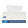 Veline per il viso Tork Extra Soft Premium F1 2 veli bianche 20x21 cm - 100 pz