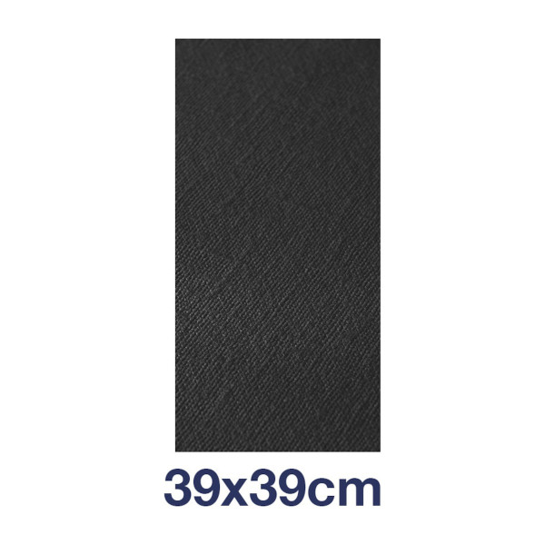 Tovaglioli airlaid effetto stoffa Tork Linstyle Premium 39x39 cm neri - 50 pz