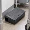 Erogatore per esche topicide Orma Masterbox Mini nero con chiave di sicurezza 13x8x5 cm
