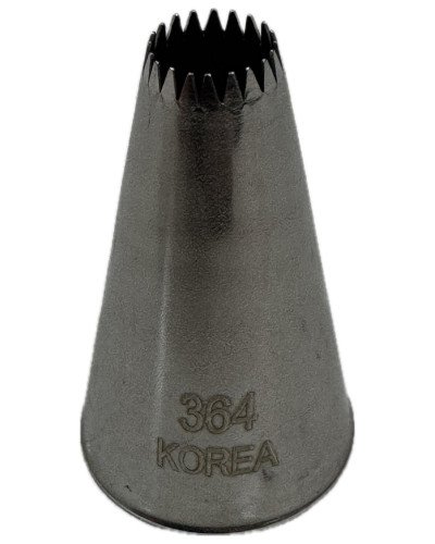 Mini Bocchetta a stella (Stretta) acciaio Ø 7mm - Per una decorazione fine