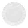 Pizzi in carta smaltati bianchi tondi Ø 25 cm per torte e pasticceria - 100 pz Leone