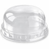 Coperchi a cupola per bicchieri con foro a croce Ø 95 mm - 50 pz