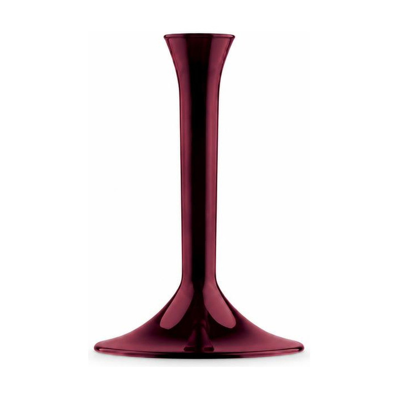 Gambi bordeaux per flute, calici e coppe champagne in plastica - 20 pz