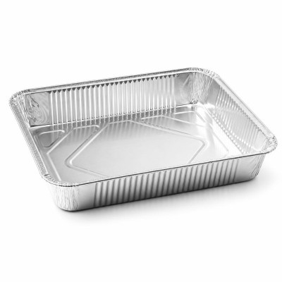Vaschette in alluminio 4 porzioni 22,6x17,6 cm R1-11G