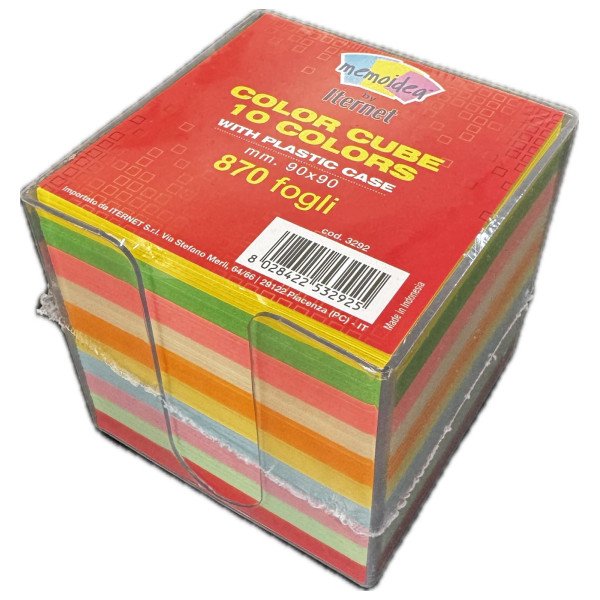 Color Cube Post it - 870 fogli