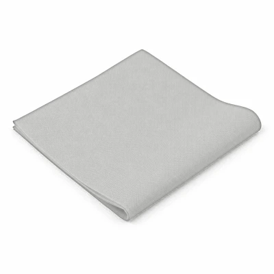 Tovaglie in TNT grigio perla 100x100 cm Ideal Party per ristoranti - 25 pz