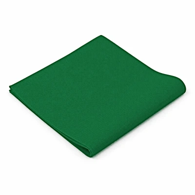 Tovaglie in TNT verdi 100x100 cm Ideal Party per ristoranti - 25 pz