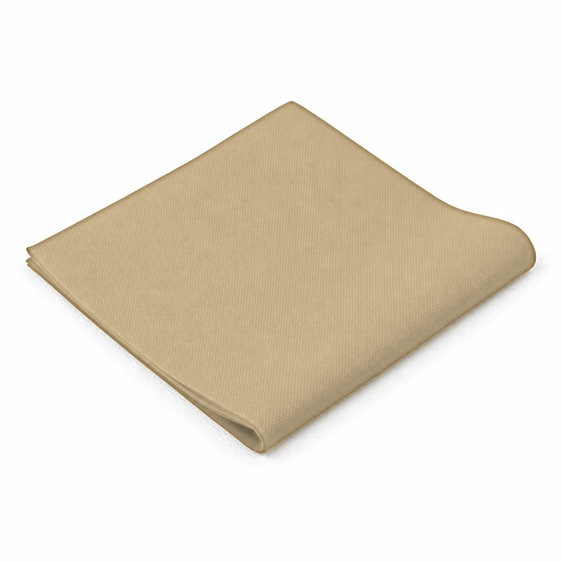 Tovaglie in TNT color corda 140x140 cm Ideal Party per ristoranti - 25 pz