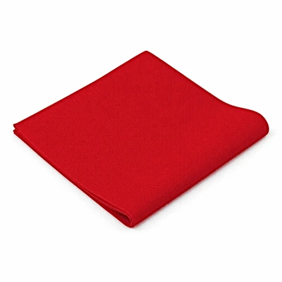 Tovaglie in TNT rosse 140x140 cm Ideal Party per ristoranti - 25 pz