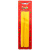 Candeline Lunghe Gialle 17 cm 24 pz | Pietrangioli