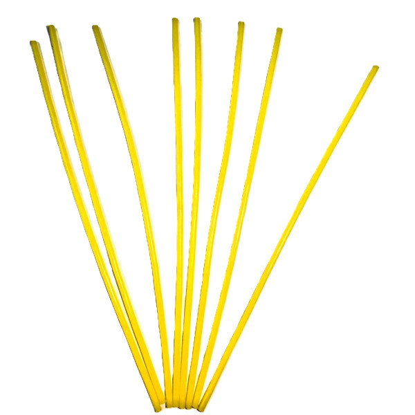 Candeline lunghe gialle  - 24 pz