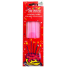 Candeline Lunghe Rosa 17 cm 24 pz | Pietrangioli