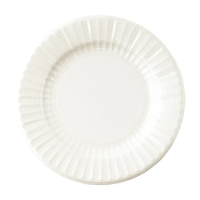 Piatti di carta Elegance Pearl 27 cm - 8 pz