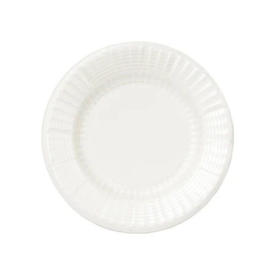 Piatti di carta Elegance Pearl 21 cm - 8 pz