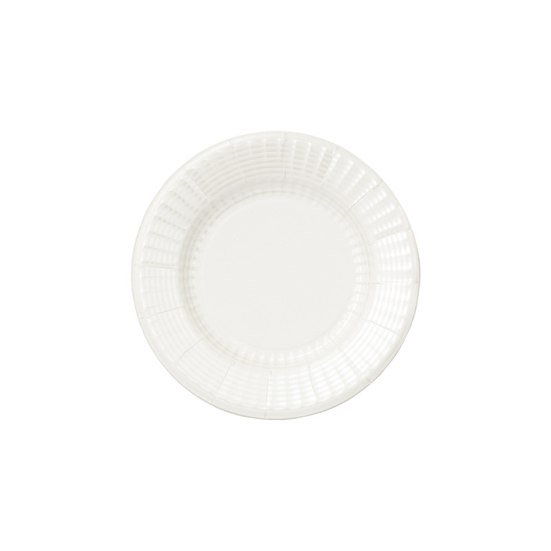 Piatti di carta Elegance Pearl 21 cm - 8 pz
