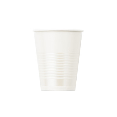 Bicchieri di carta Elegance Pearl 250 ml - 8 pz
