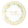 Piatti di carta Prima Comunione 27 cm - 8 pz