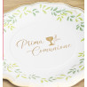 Piatti di carta Prima Comunione 27 cm - 8 pz