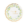 Piatti di carta Prima Comunione 21 cm - 8 pz