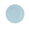 Piatti di carta Blu Fiordaliso 21 cm - 8 pz