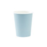 Bicchieri di carta Blu Fiordaliso 250 ml - 8 pz