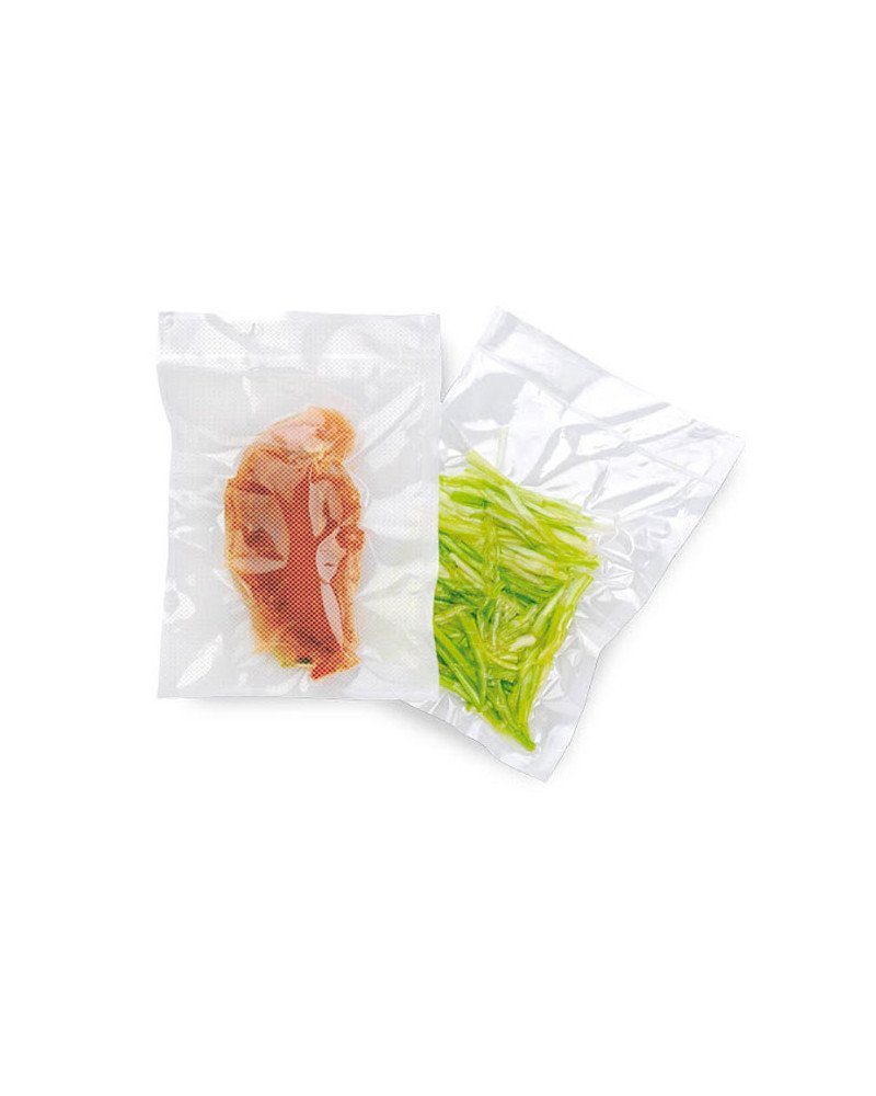 Buste per sottovuoto goffrate 13x22cm - 100pz