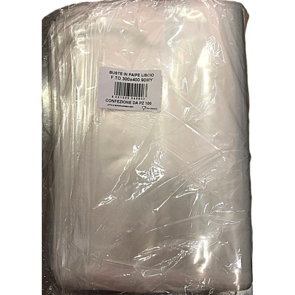 Buste per sottovuoto Lisce 30x40cm - 100pz
