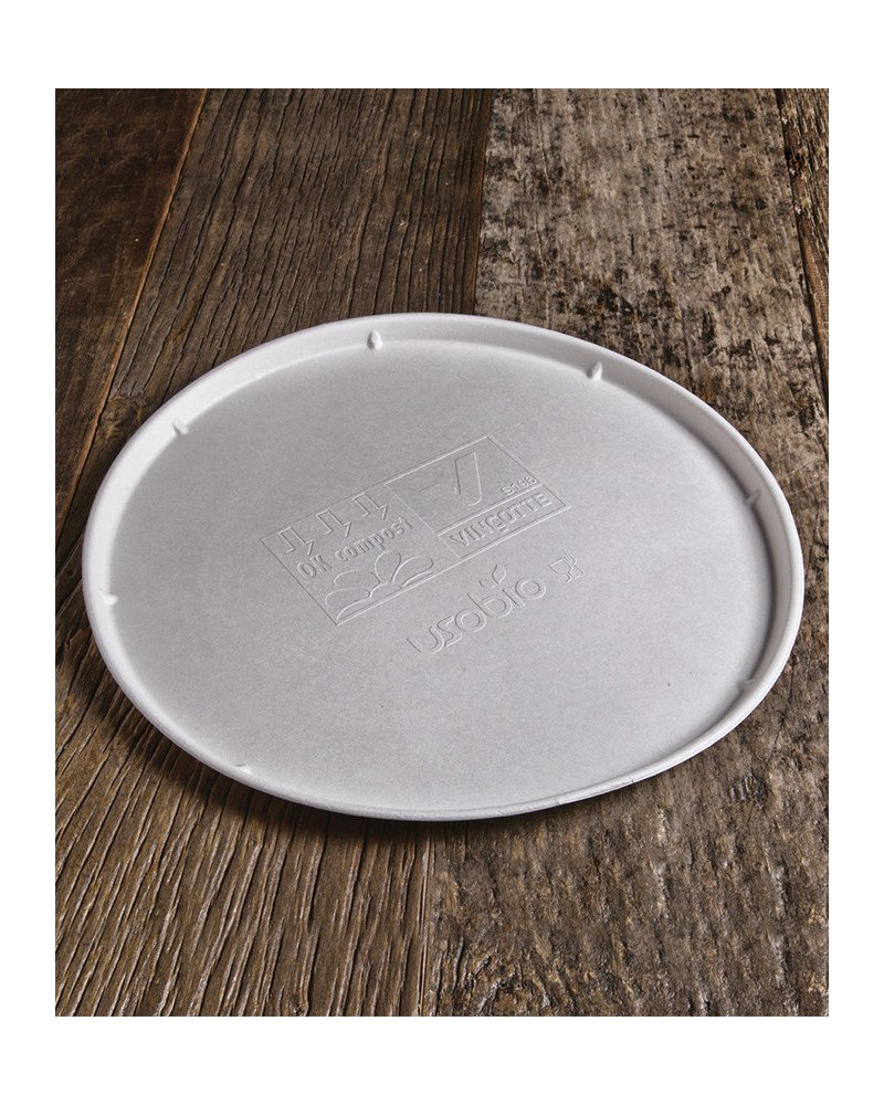 Piatto Pizza Bio Compostabile 32 cm - 25pz