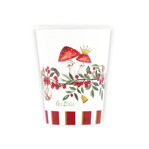 Bicchieri Christmas Vintage 250cc 8pz