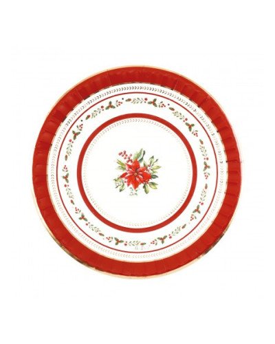 Piatto Fondo Red Royal 24cm 8pz