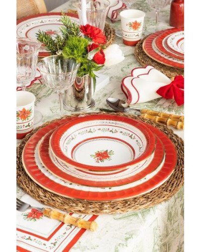 copy of copy of Sottopiatto Red Royal 33cm 6pz