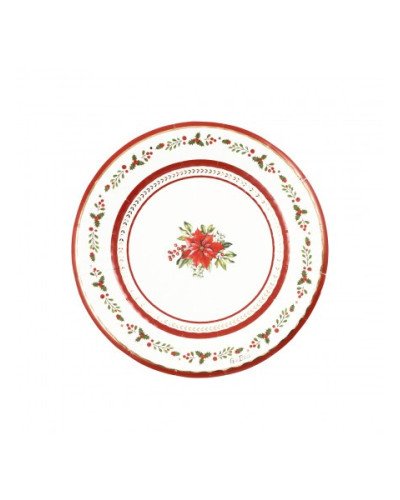 Piatto Red Royal 21cm 8pz