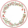 Sottopiatti Christmas Vintage 33 cm 6 pz | Pietrangioli