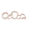 Sottopiatti Christmas Vintage 33 cm 6 pz | Pietrangioli