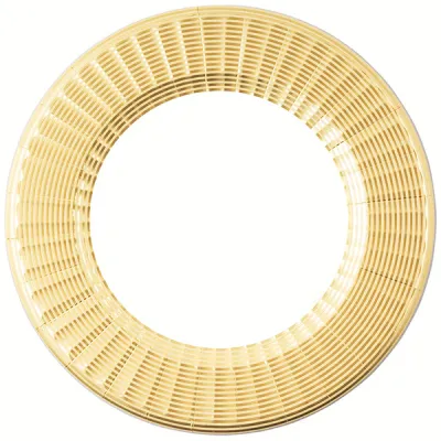 Sottopiatti Elegance Gold 33 cm - 6 pz
