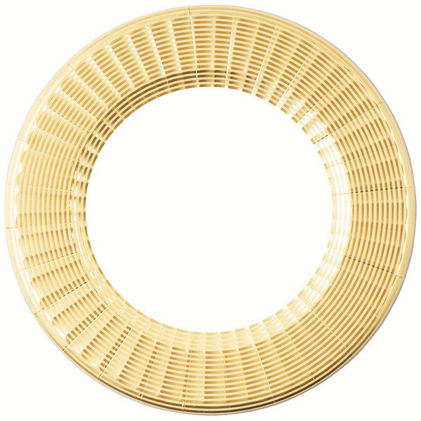 Sottopiatto Elegance Gold 33cm 6pz