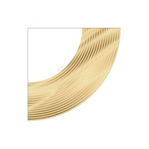 Tovaglioli Elegance Gold 33x33 16pz