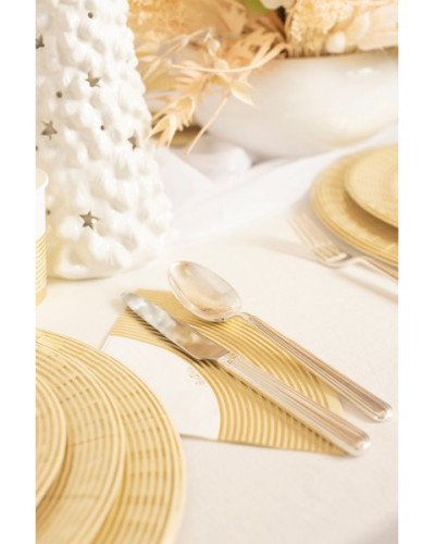 Tovaglioli Elegance Gold 33x33 16pz