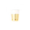 Bicchieri Elegance Gold 250 cc 8 pz | Pietrangioli