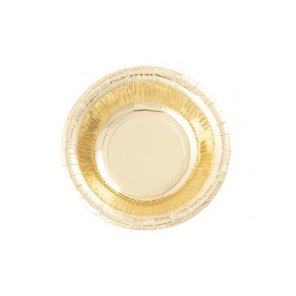 Piatto Fondo Oro 24cm 8pz