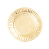 Piatti Oro Metallizzato 21 cm 8 pz | Pietrangioli
