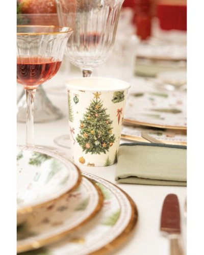 Bicchieri Christmas Forest 250cc 8pz