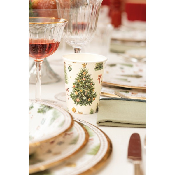 Bicchieri Christmas Forest 250cc 8pz