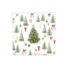 Tovaglioli Christmas Forest 33x33 cm 16 pz | Pietrangioli