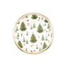 Piatti Christmas Forest 27 cm 8 pz | Pietrangioli