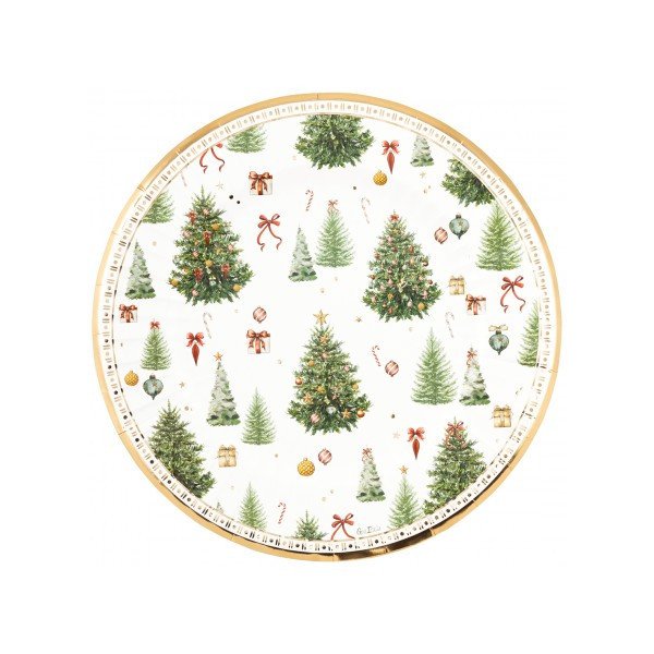 Sottopiatto Christmas Forest 33cm 6pz