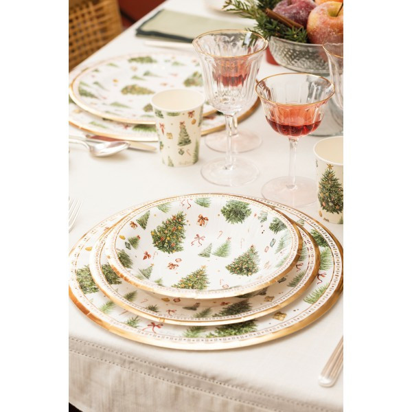 Sottopiatto Christmas Forest 33cm 6pz