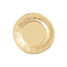 Piatti Oro Metallizzato 27 cm 8 pz | Pietrangioli