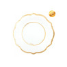 Piatti Gold Liberty 27 cm 8 pz | Pietrangioli